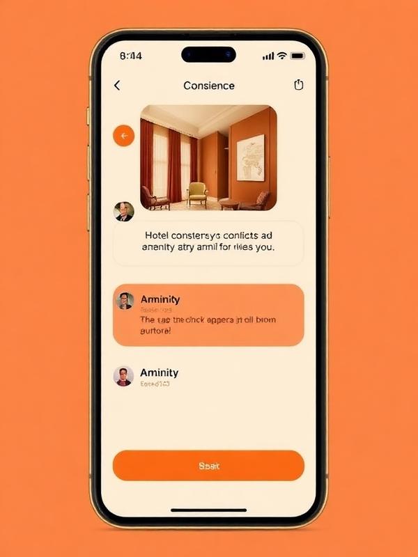 Staff Console app screen on an iPhone